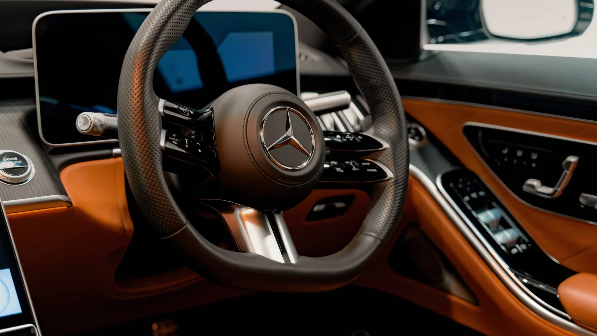 Mercedes-Benz S-Class interior craftsmanship
