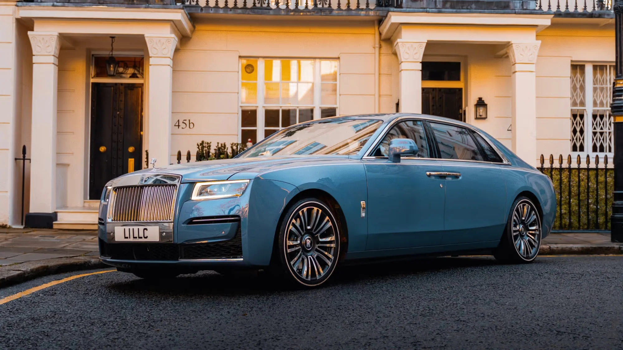 Rolls-Royce Ghost outside a London residence